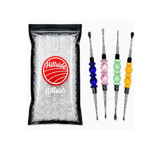 SCOOP-POKER STEEL-GLASS DABBER
