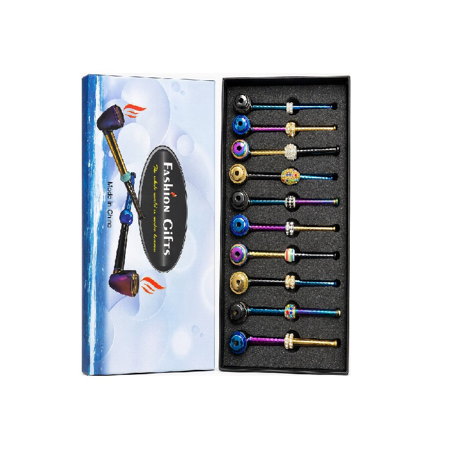 FASHION GIFTS METAL HAND PIPE DIAMOND