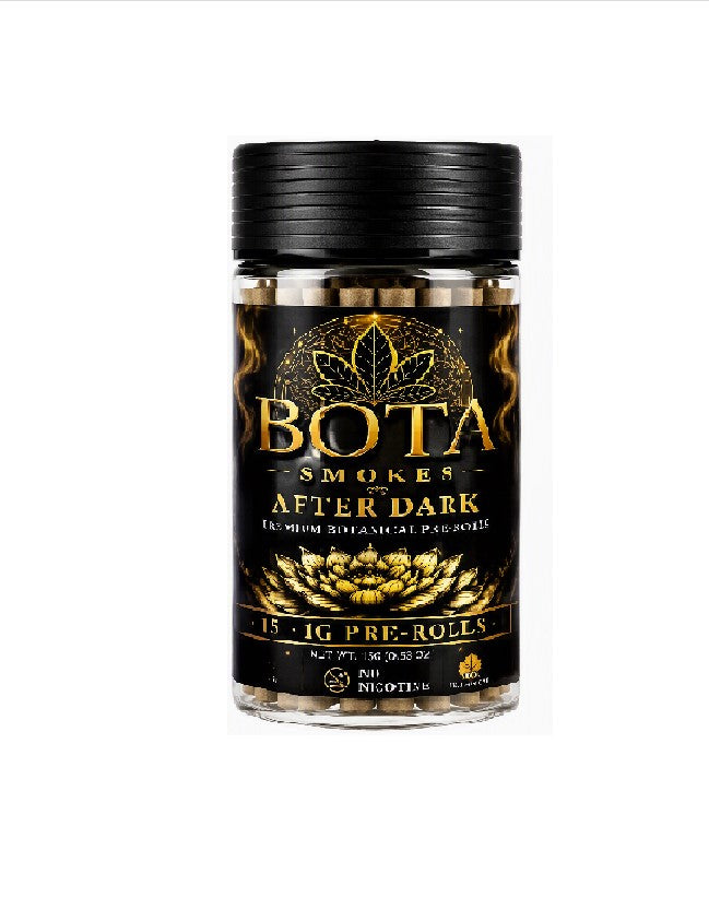 BOTA SMOKES BOTANICAL PROLL AFTER DARK IG JAR 15CT