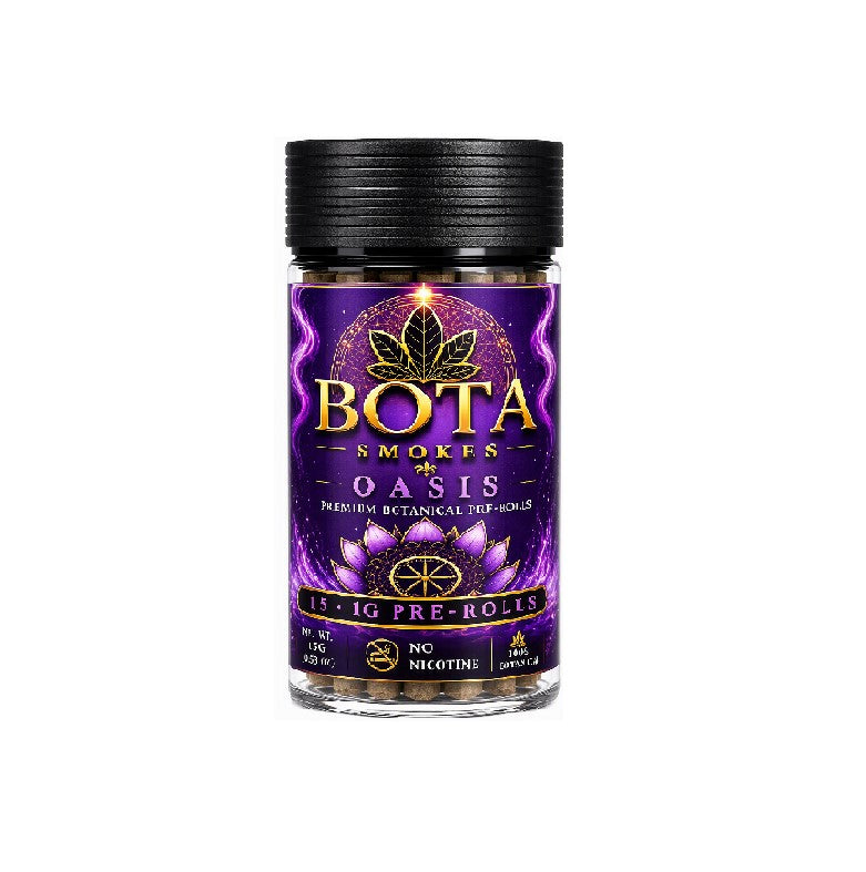 BOTA SMOKES BOTANICAL PROLL OASIS IG JAR 15CT