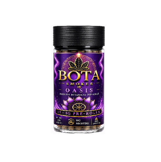 BOTA SMOKES BOTANICAL PROLL OASIS IG JAR 15CT