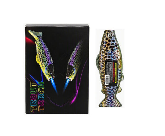 TROUT TORCH FISH LIGHTER ASSRTD COLORS 15CT