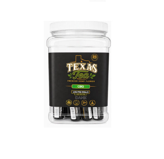 TEXAS TEA CBG 1.5G PROLLS DANK 25CT