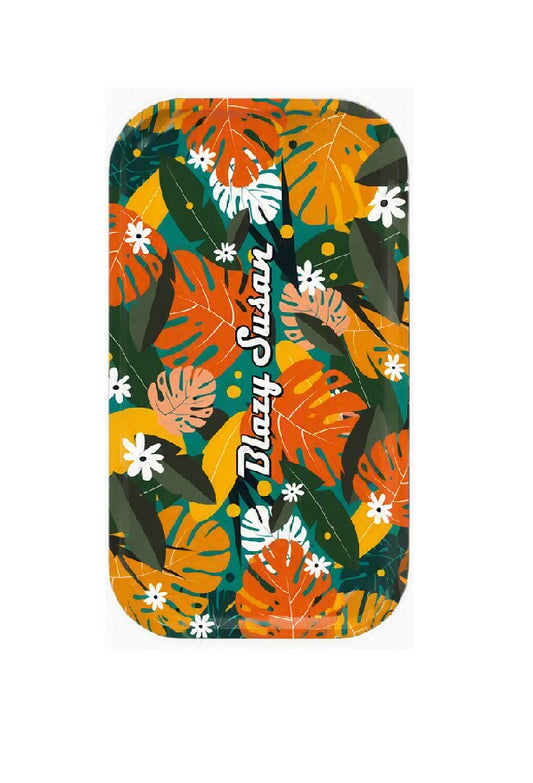 BLAZY SUSAN ROLLING TRAY LID SUMMER TREES 1CT