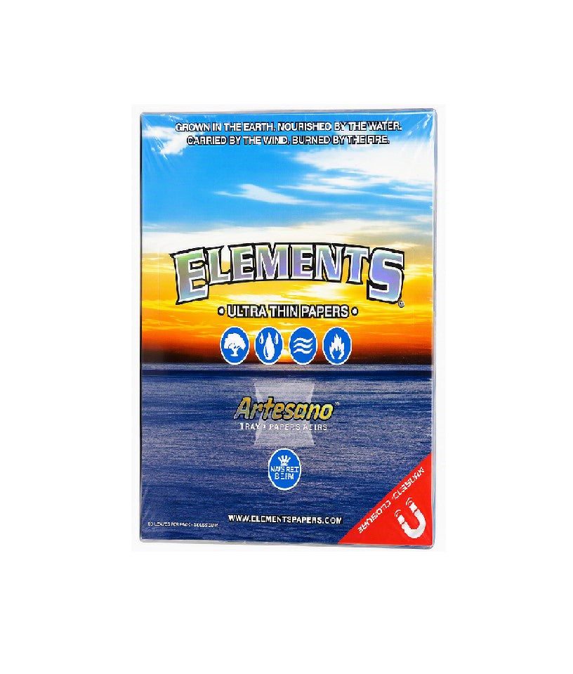 ELEMENTS UTRA THIN PAPERS TIPS ARTESANO 32PK 15CT
