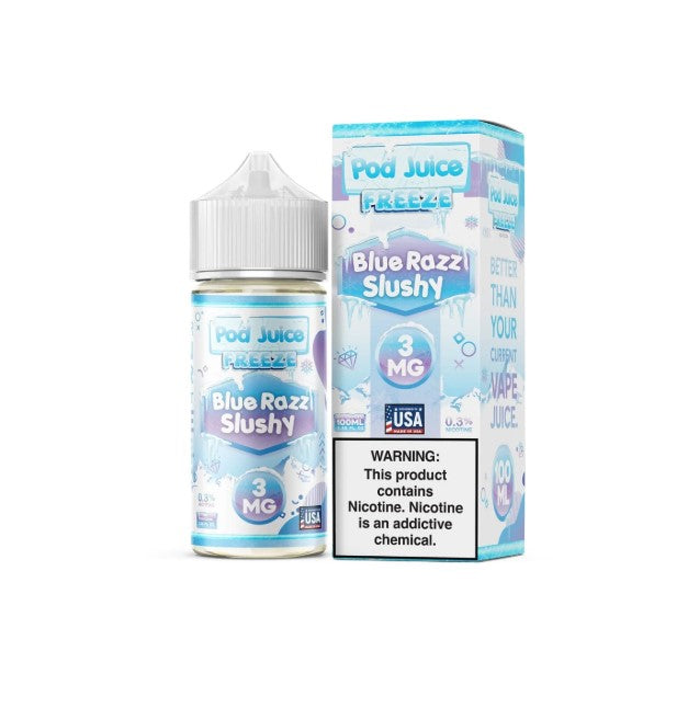 POD JUICE FREEZ BLUE RAZZ SLUSHY 3MG 100ML
