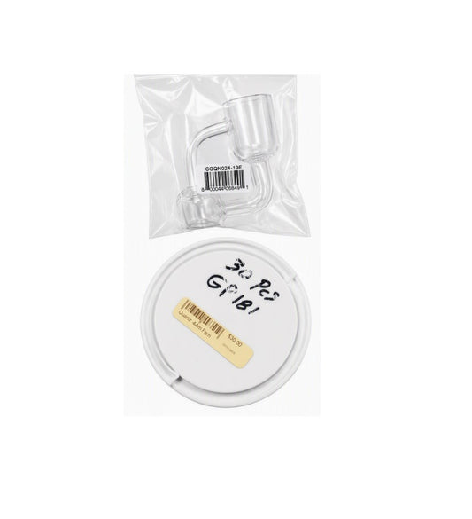 QUARTZ 4MM FEMALE BANGER 19MM 30CT JAR GP181