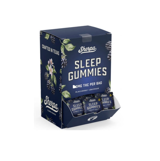 SHERPA THC SLEEP GUMY BLACKBERY LEMNADE 50MG 2CT