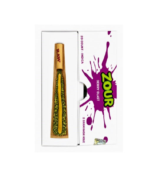 ZOUR HASH HOLE PROLL BERRY BLAST IND 2GM 20CT