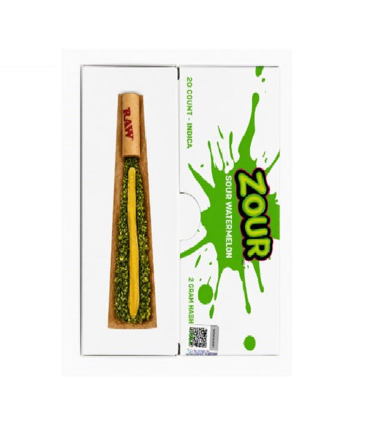ZOUR HASH HOLE PROLL SOUR WATERMELON IND 2GM 20CT
