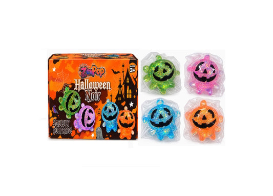SQUISHY ZENPOP HALLOWEEN NOIR 4 COLORS 12CT