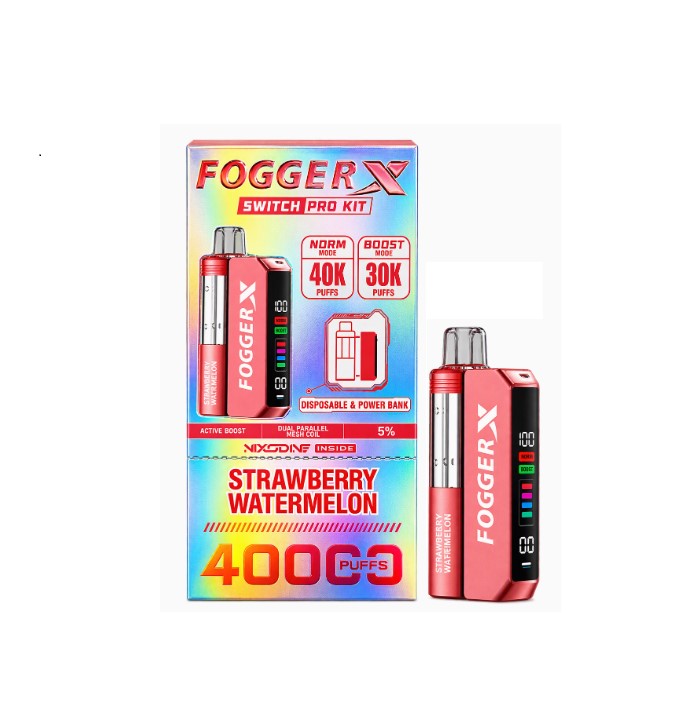 FOGER X SWITCH PRO KIT NXD STRAWBERRY WATERMELON 40K