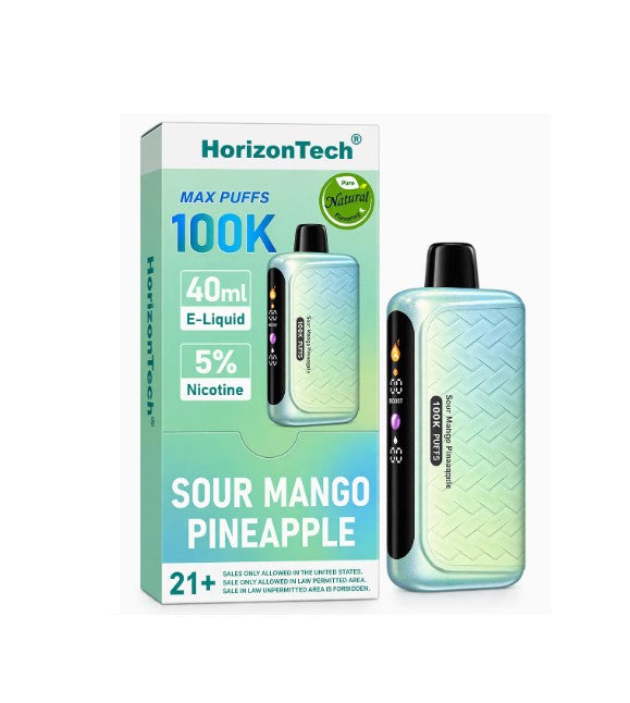 HORIZON TECH SOUR MANGO PINEAPPLE 100K