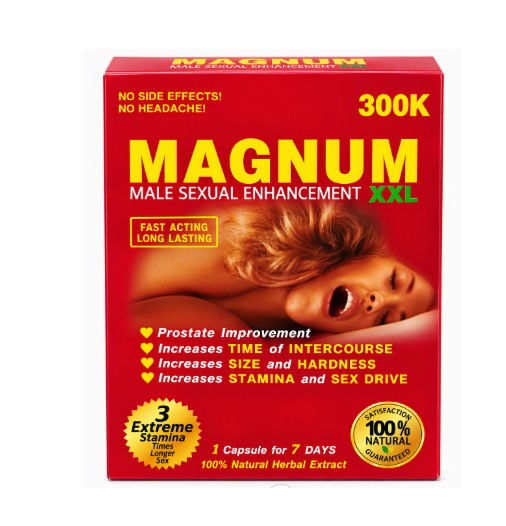 MAGNUM XXL MALE SEXUAL ENHACEMENT 300K