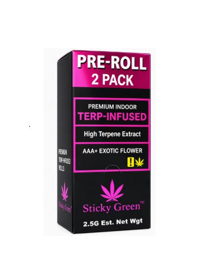 STICKY GREEN TERP INFUSED PROLL SAT PNAPL UPSIDWN CAKE