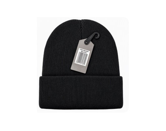 WINTER BEANIE CAP BLACK 1365 1CT