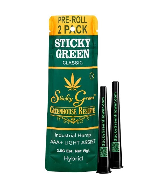 STICKYGREEN DEEPROOT PROL HYBD JETFUEL GLATO2.5GM