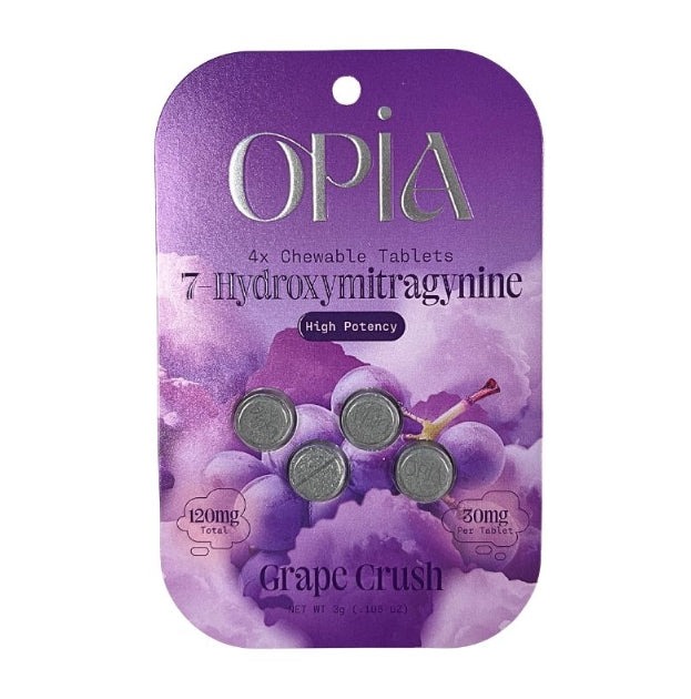 OPIA 7 HYDROXY GRAPE CRUSH 30MG 4CT