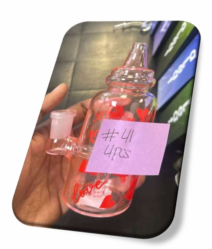WP BABY BOTTLE PINK 6"