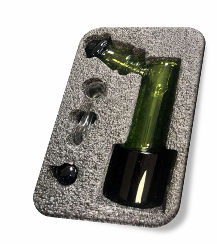 WP AL STANDING BUBBLER GREEN V2 7"