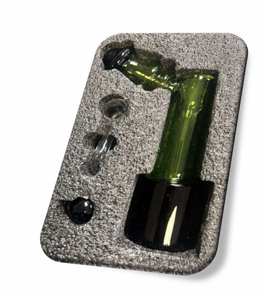 WP AL STANDING BUBBLER GREEN V2 7"