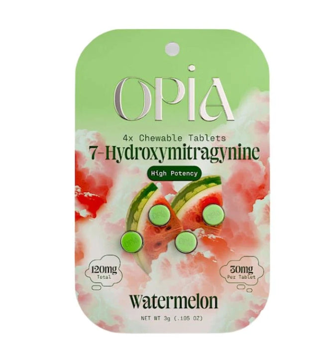 OPIA 7 HYDROXY|WATERMELON 30MG 4CT|850070284011|Pack Of 10
