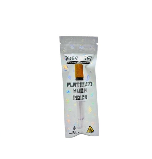 PIXIE DUST FLAWLES DMND BLND THCA SYRINGE PLATNUM KUSH INDICA 2ML