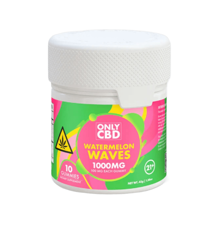 ONLY CBD GUMMIES WATERMELON WAVES 1000MG