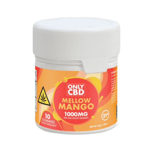 ONLY CBD GUMMIES MELLOW MANGO 1000MG
