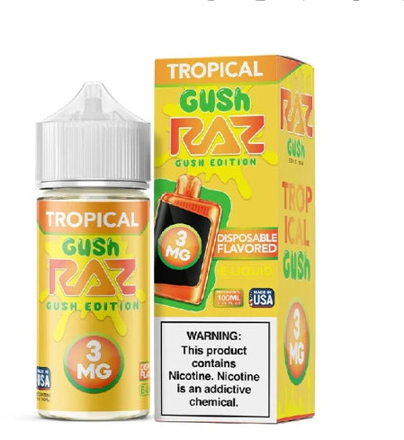 POD JUICE X RAZ  TROPICAL GUSH 3MG 100ML