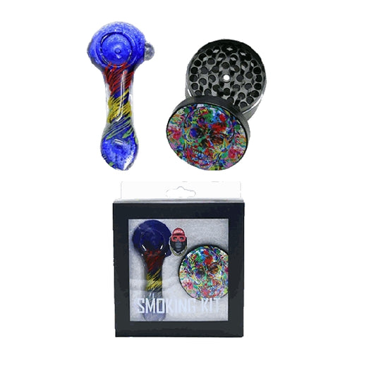 IDGAF HANDPIPE WITH GRINGER KITPPGR 55MM