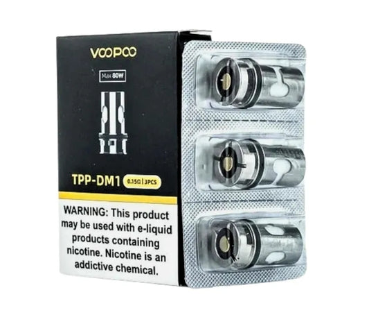 VOOPOO TPP DM1 COILS 3PK 0.15OHM
