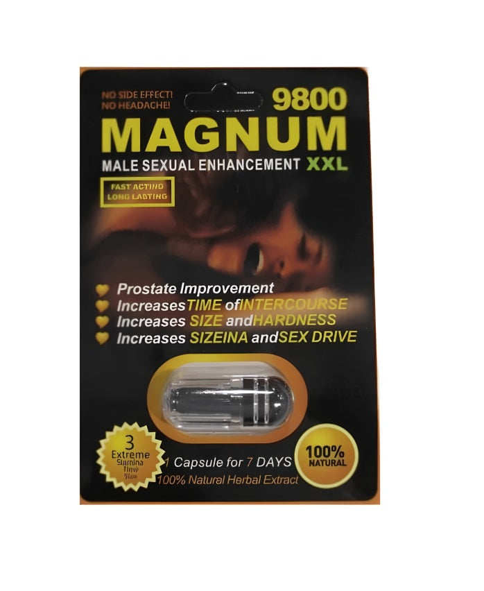 MAGNUM XXL 9800 20CT PILLS CAPSULES