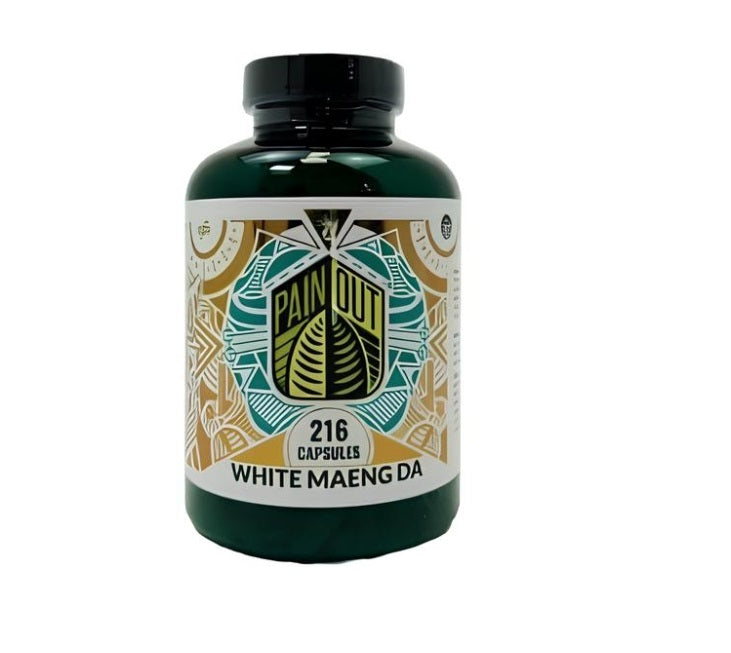 PAIN OUT JAR WHITE MAENGDA 216CT