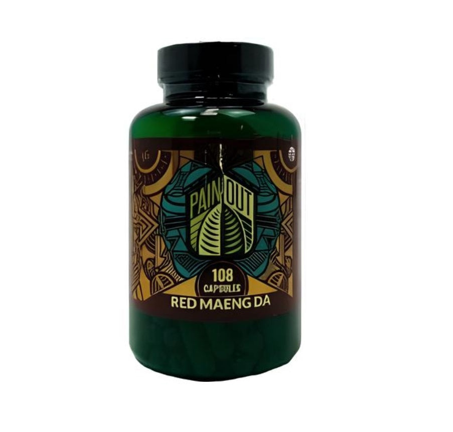 PAIN OUT 108CT RED MAENGA CAPSULES