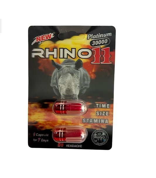 Rhino 11 platinum 30000 24 CT