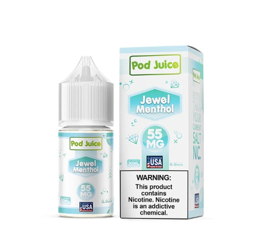 POD JUICE SALT JEWEL MENTHOL 55MG 30ML