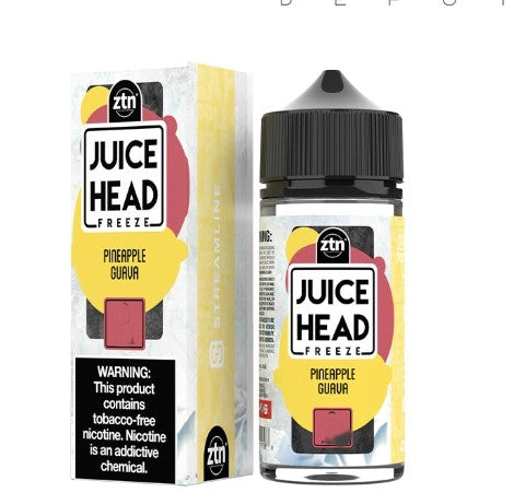 JUICE HEAD|PINAPL GUAVA 100ML 6MG|810096912626|Pack Of 1