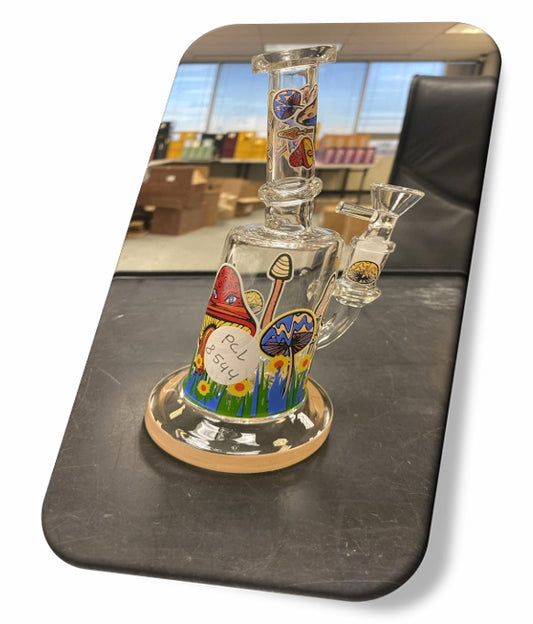 MUSHROOM TRIP SMALL WATER PIPE PCL8544