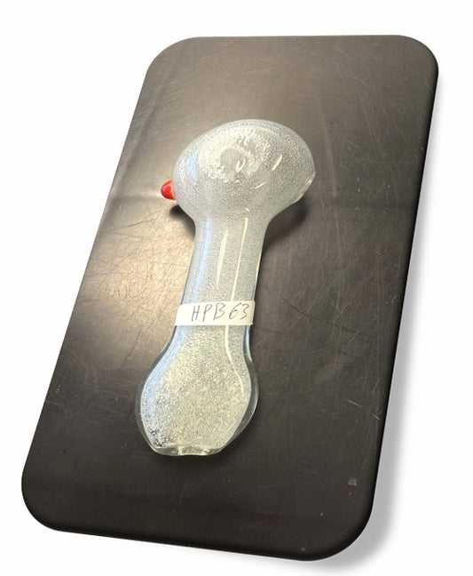 GLASS HAND PIPE HPB63