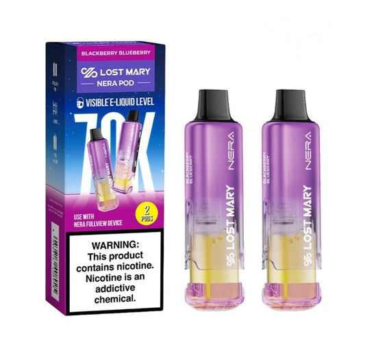 LOST MARY NERA POD BLAKBERRY BLUEBERRY 70K