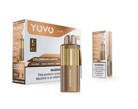 YOVO JB50000 POD COLOMBAIN COFFEE 50K
