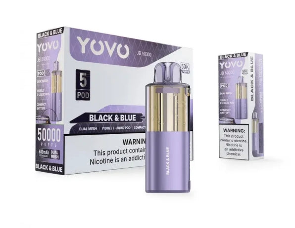YOVO JB50000 POD BLACK & BLUE 50K