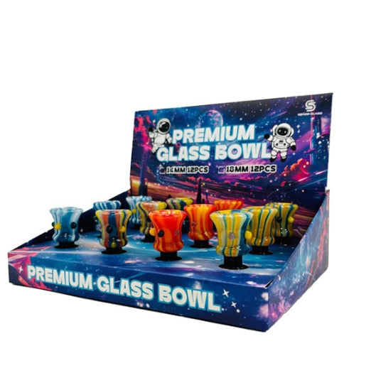 SENSE GLASS PREMIUM GLASS BOWL MALE SGB26 18MM