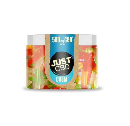 JUST CBD CANNABIDIOL GUMY SUGAR FREE WORMS 500MG