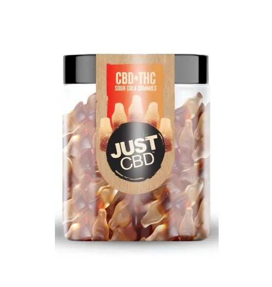JUST THC CBD GUMY SOUR COLA GUMMIES 1000MG