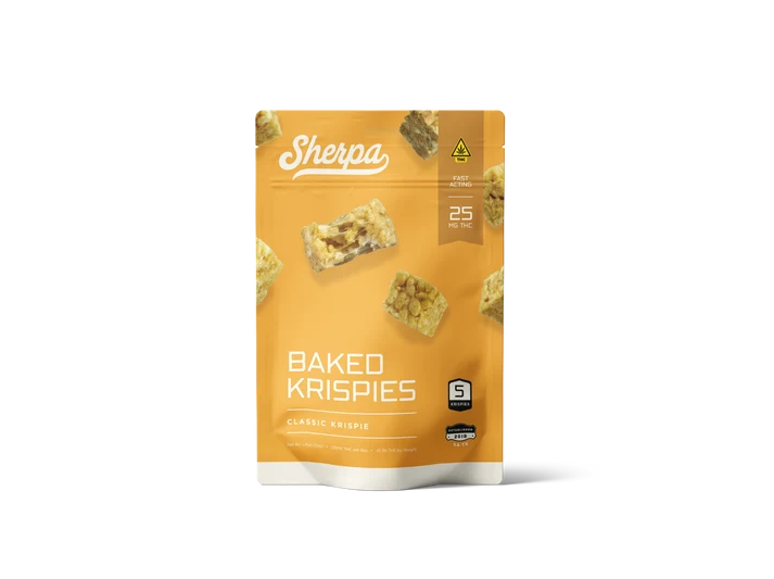 SHERPA THC BAKED KRISPIES CLASSIC KRISPIE 125MG 5CT