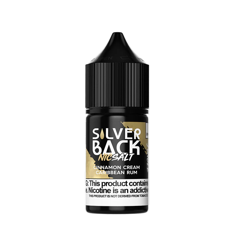 SILVER BACK CNAMN CREAM CRIBEAN RUM 45MG 30ML