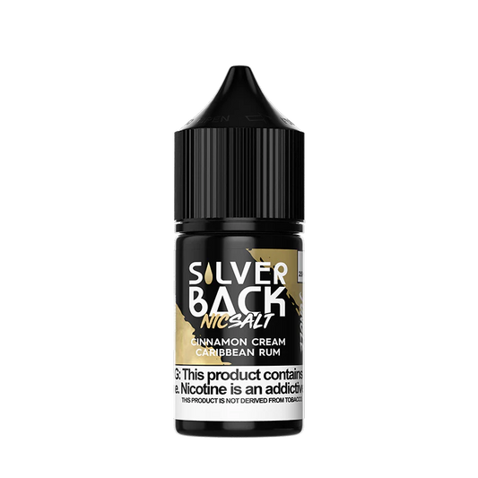 SILVER BACK CNAMN CREAM CRIBEAN RUM 45MG 30ML