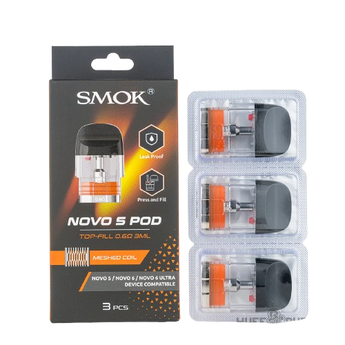 SMOK NOVO 5 POD MESHED COIL 3ML TCB34102 10CT